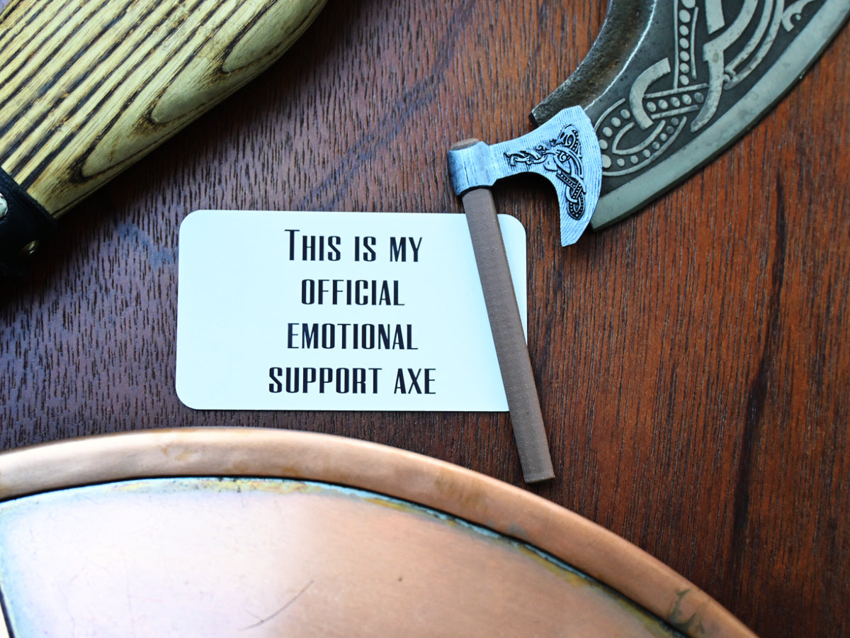 Emotional Support Axe (NEW MODEL)