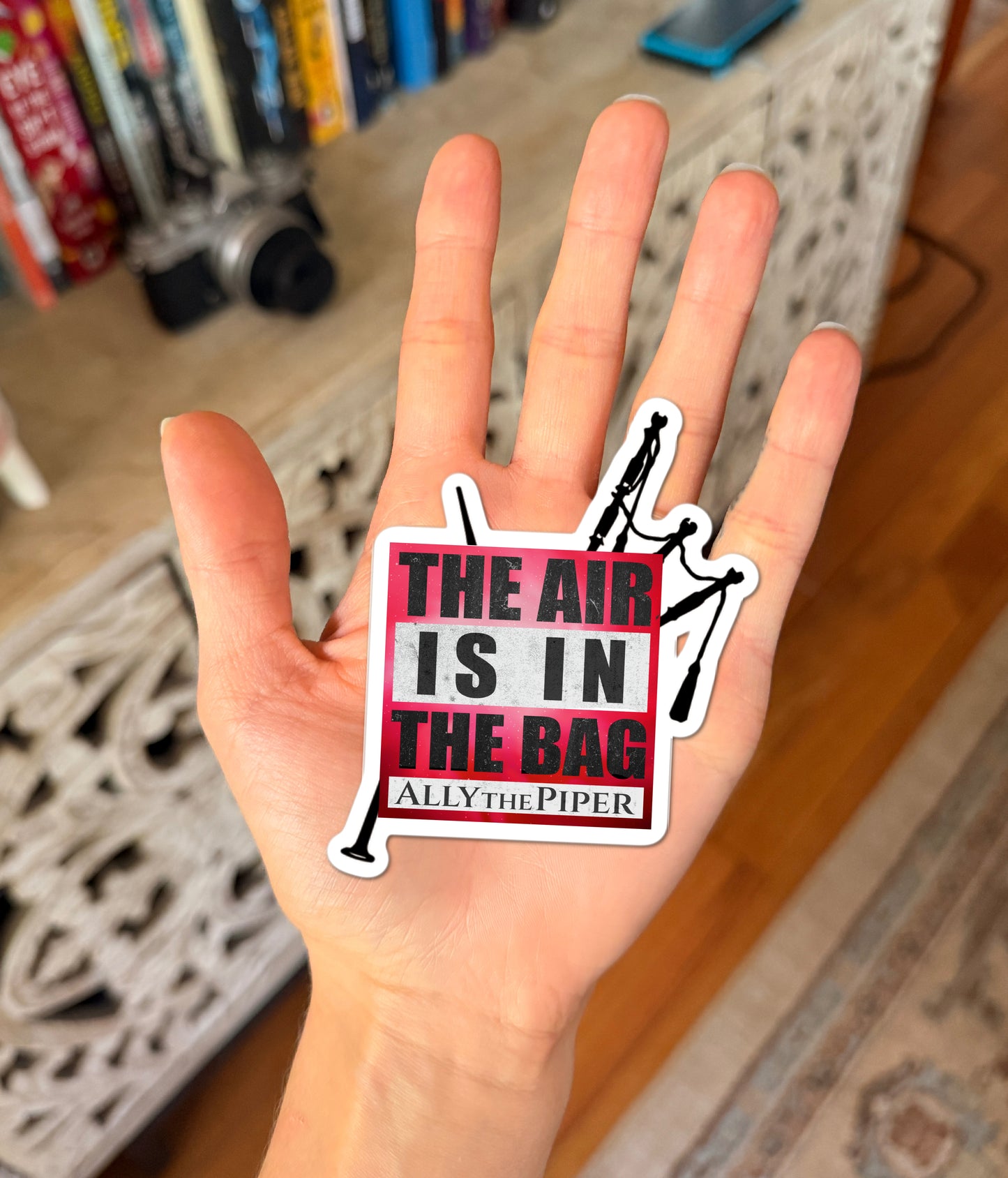 The Air is in the Bag Sticker
