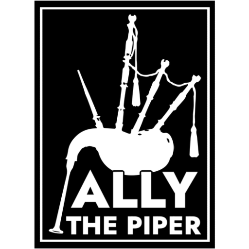 Bagpipe Logo – Ally the Piper