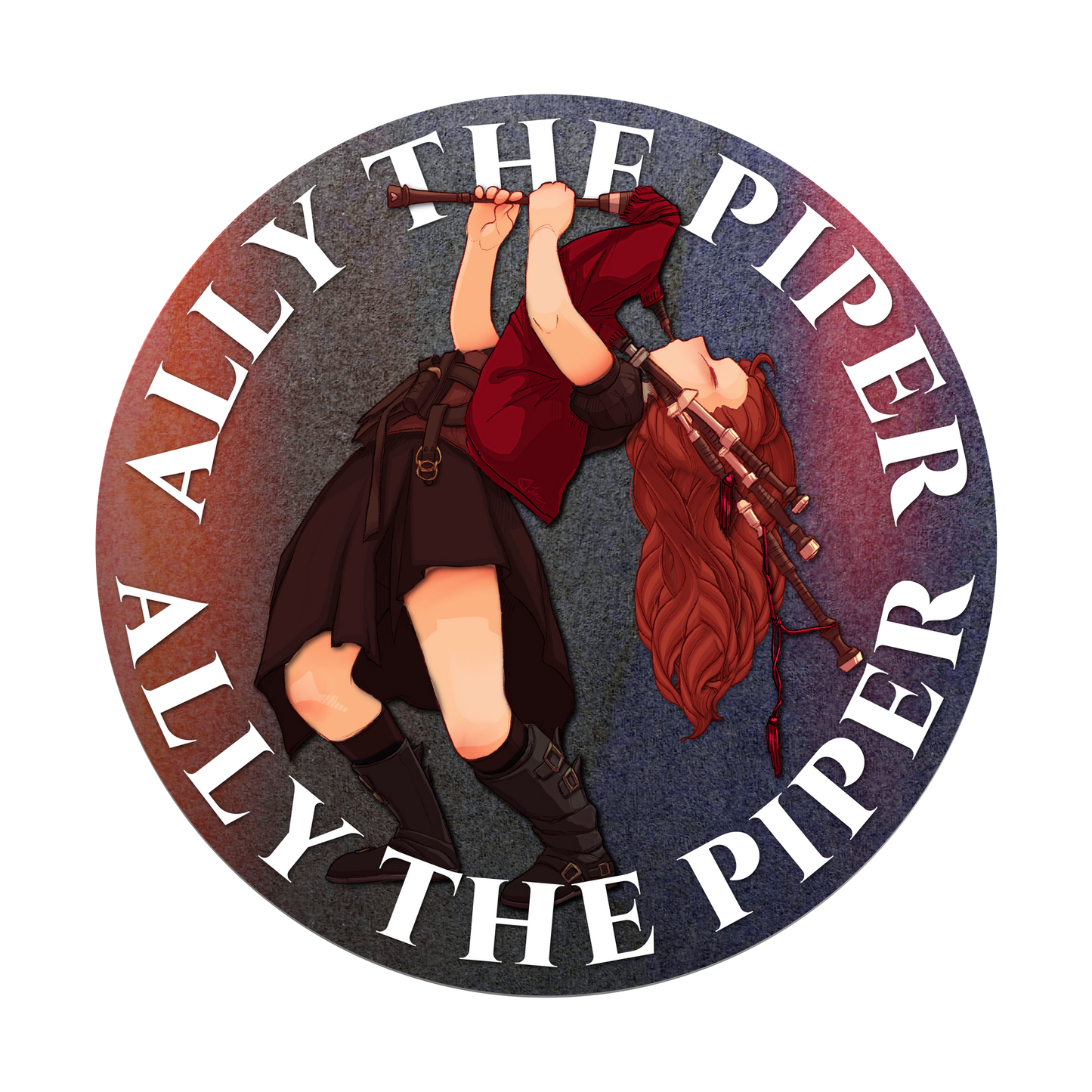 Backbend Logo Sticker