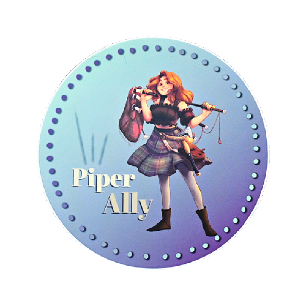 Official Piper Ally sticker