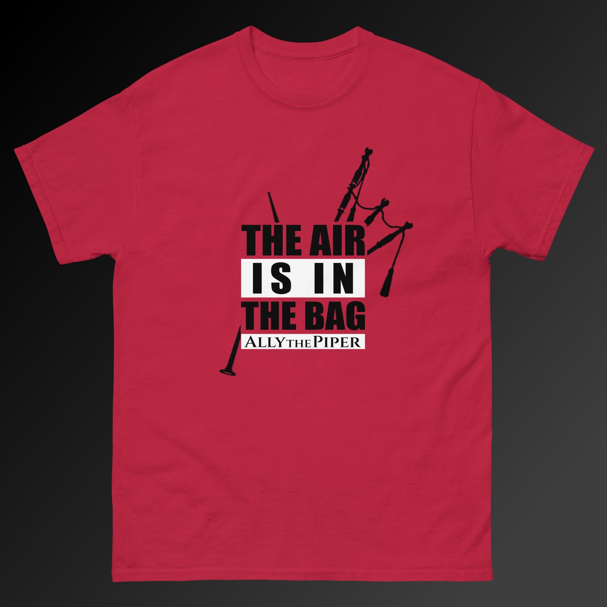 The Air is in the Bag Tee – Ally the Piper