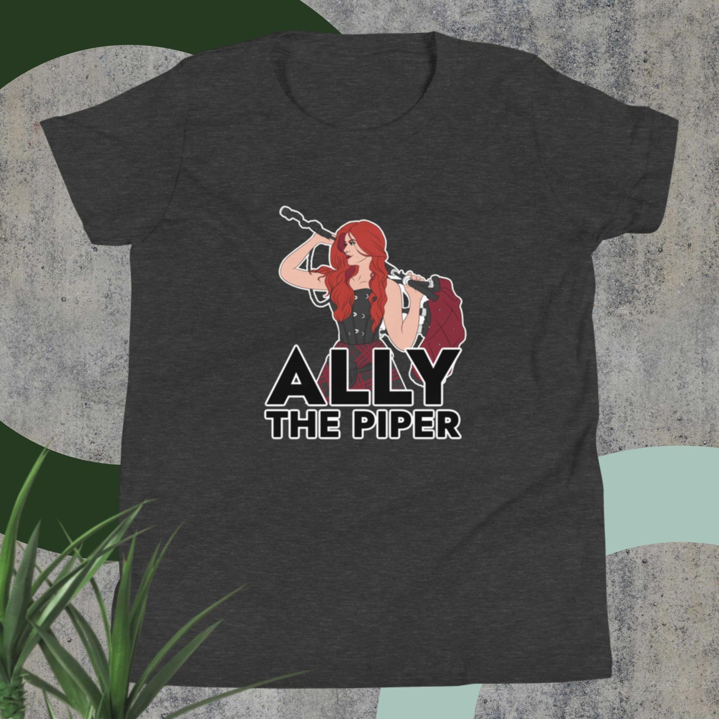 Ally the Piper Youth/Smaller Tee